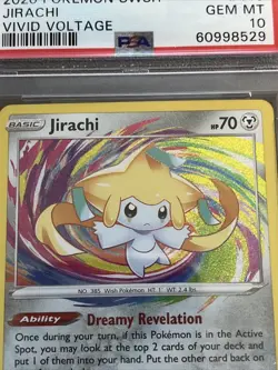 Jirachi - 119/185 - Amazing Rare - Vivid Voltage - Pokemon - PSA 10! - Image 4