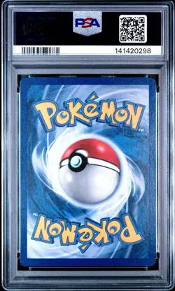 2000 POKEMON PROMO BLACK STAR POKEMON LEAGUE #18 TEAM ROCKET'S MEOWTH PSA 9 - Image 2