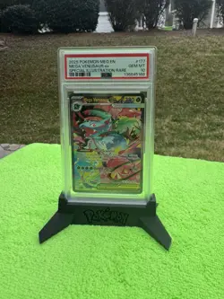 2025 Pokemon Mega Evolution Venusaur ex SIR 177 PSA 10 Gem Mint - Image 1