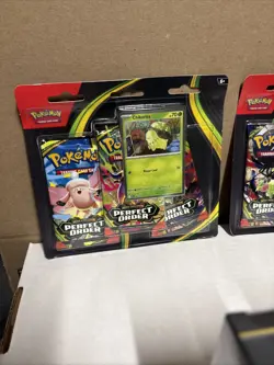 2026 Pokemon Perfect Order Booster Bundle Blister Packs Sealed - Lot Of 4 - Image 2