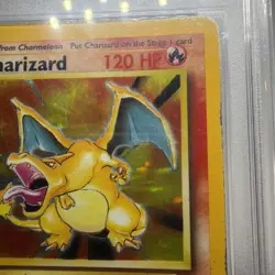Charizard Holo - Base Set Unlimited - PG 4 - Vintage Pokemon 1999 - Image 3