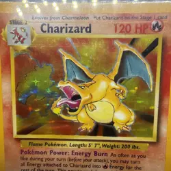 Charizard Holo - Base Set Unlimited - PG 4 - Vintage Pokemon 1999 - Image 4