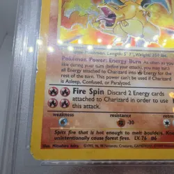 Charizard Holo - Base Set Unlimited - PG 4 - Vintage Pokemon 1999 - Image 5