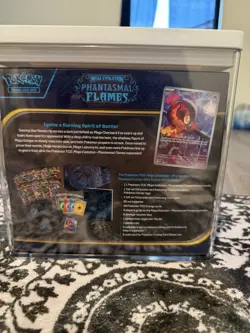 Pokemon TCG Phantasmal Flames Pokemon Center PC ETB Factory Sealed W/ Case - Image 3