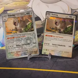 Pokemon TCG - Slaking - 162/193 Holo + Reverse Holo - Paldea Evolved - Image 1
