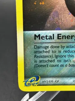 2004 POKEMON EX RUBY METAL ENERGY SWIRL HOLO LEAGUE WINNER 94/109 Rare Stamped - Image 5