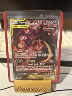Pokemon Naganadel & Guzzlord GX TAG TEAM Full Art Holo 224/236 - HP - Image 1