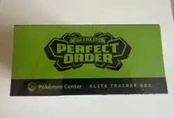 Pokemon Center Exclusive Elite Trainer Box Mega Evolution Perfect Order ETB NEW! - Image 2