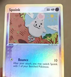 Spoink Vintage Reverse Holo | EX Dragon 73/97 | EN | EX+ | Seltene Pokemon Karte - Image 1