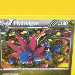 POKEMON CARD HYDREIGON ( 74/119 ) Panthom Forces Holofoil Rare 2014 - Image 2