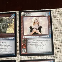 Decipher Lord of the Rings TCG Rohan Companions Eomer Eowyn 12 Card Lot 7R - Image 5