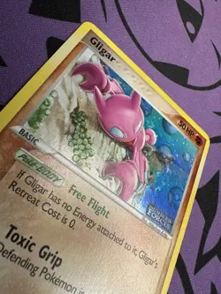 GLIGAR 57/115, EX Unseen Forces, Stamped Reverse Holo Pokemon Card TCG - Image 2