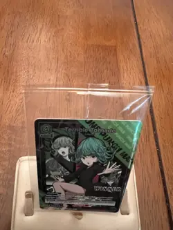 Union Arena Winner Card Terrible Tornado Release Event Foil One Punch Man - Image 2