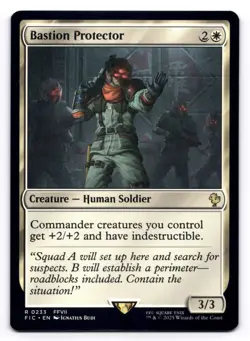 Bastion Protector NM Commander: Final Fantasy 0233 MTG Regular - Image 1