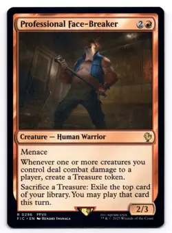 Professional Face-Breaker NM Commander: Final Fantasy 0296 MTG Regular - Image 1