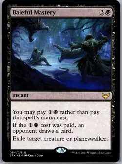 Baleful Mastery R Strixhaven: School of Mages 64 NM Normal - Image 1