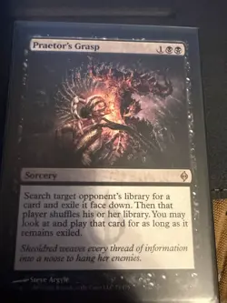 Praetor's Grasp New Phyrexia Regular - Image 1