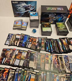MTG Final Fantasy Huge Lot of Foil Cards + Gift Bundle Promos/Box/Dice + Bulk - Image 3