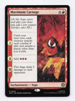 Maximum Carnage 0083 (R) MTG Marvel's Spider-Man (SPM) - Image 1