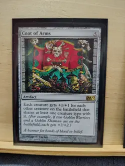 1x Coat of Arms - LP - M10 - Mtg Magic Lightly Played - Image 1