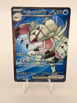 Pokemon TCG Golisopod EX Holo 221/182 NM, Unplayed - Image 1
