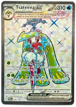 Tsareena ex 220/182 - Pokemon TCG - Sv04: Paradox Rift Ultra Rare Full Art Holo - Image 1