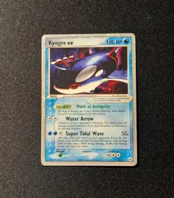 Pokemon EX HIDDEN LEGENDS - #94/101 Kyogre ex - Ultra Rare Holo - ENG - HP/DMG - Image 3