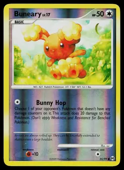 Pokemon Card - Buneary Arceus 55/99 Reverse Holo - Image 1