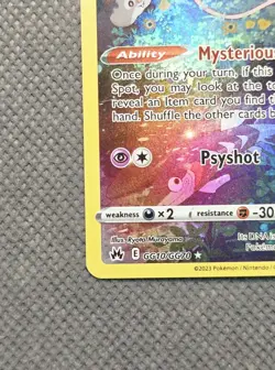 Mew GG10/GG70 Crown Zenith: Galarian Gallery Holo Pokemon TCG English NM - Image 5