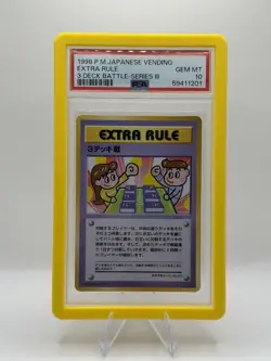 Pokemon Japanese Vending Series 3 Deck Battle PSA 10 - Image 1