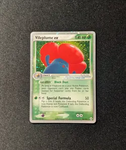 Pokemon EX HIDDEN LEGENDS - #100/101 Vileplume ex - Ultra Rare Holo - ENG - MP+ - Image 3
