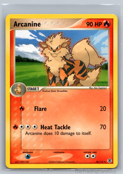 Pokemon Arcanine 18/112 RG FireRed & LeafGreen NM - Image 1