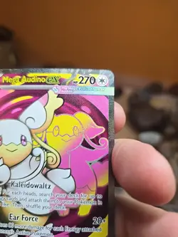 Pokemon TCG Ascended Heroes Mega Audino Full Art Ultra Rare NM/M - Image 3