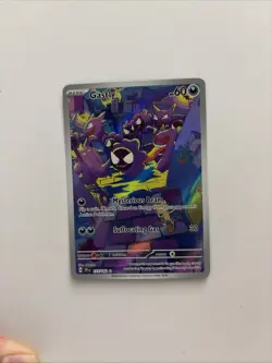 Pokemon Gastly 177/162 Temporal Forces Illustration Rare - Image 1