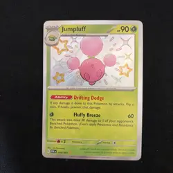 Pokemon TCG - Jumpluff - Paldean Fates 098/091 Baby Shiny Holo Rare - Image 1