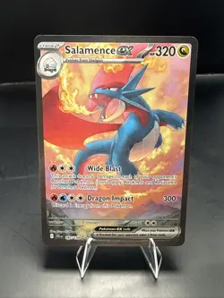 Pokemon Salamence ex Special Illustration Rare Holo Journey Together 187/159 NM - Image 2