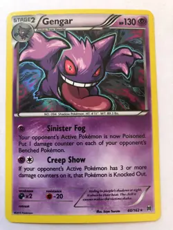Gengar 60/162 Breakthrough Holo - Pokemon TCG - Image 1