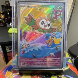 Pokemon Rowlet TCG Basic Holo 70 HP 043 Promo - Image 2