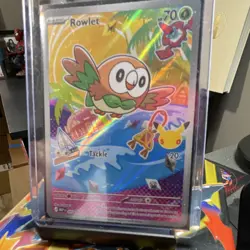 Pokemon Rowlet TCG Basic Holo 70 HP 043 Promo - Image 4