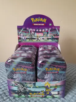 Pokemon TCG Galar Power Mini Tins Case H21 Rare Cosmic Eclipse MiniTins - Image 1