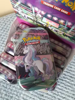 Pokemon TCG Galar Power Mini Tins Case H21 Rare Cosmic Eclipse MiniTins - Image 4