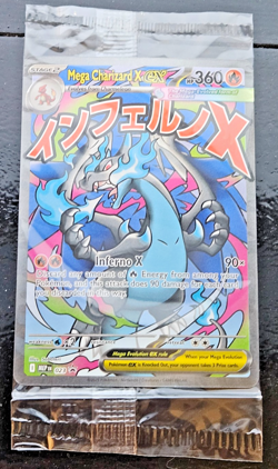 Mega Charizard X ex 023 SIR Pokemon TCG UPC Promo SEALED - PSA 10 QUALITY - Image 2