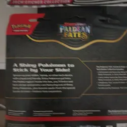 Pokemon TCG Scarlet & Violet Paldean Fates Tech Sticker Collection [Fidough] - Image 2