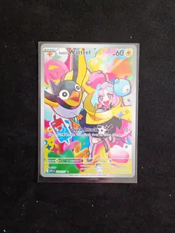 Pokemon TCG Iono's Wattrel 231/217 Ascended Heroes Illustration Rare - Image 1
