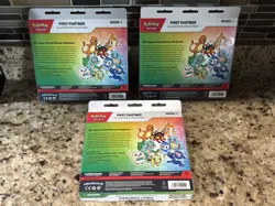 Pokemon TCG: First Partner Illustration Collection: Series 1 Factory Sealed x 3 - Image 2