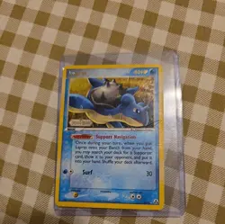 Pokemon TCG Lapras 8/92 Legend Maker Reverse Holo LP - Image 1