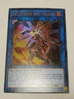 YuGiOh Sky Striker Ace - Kagari MAMA-EN005 1st Edition Ultra Rare - Image 1
