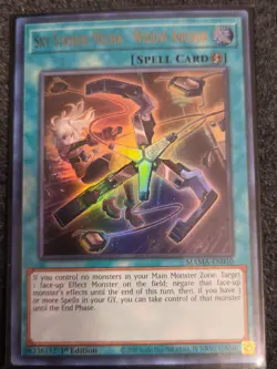 Yugioh Sky Striker Mecha - Widow Anchor MAMA-EN010 Ultra Rare 1st Ed NM - Image 1