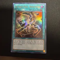 Yugioh Sky Striker Mecha - Widow Anchor MAMA-EN010 Ultra Rare 1st Ed NM - Image 1