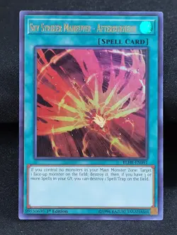 3 x YuGiOh Sky Striker Maneuver - Afterburners! BLHR-EN091 Ultra Rare 1st Ed LP - Image 3